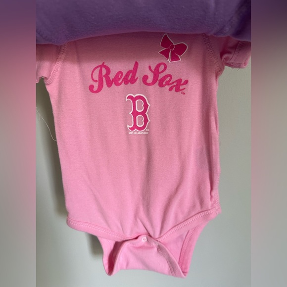 NWT • (3) Red Sox / Soft As A Grape • Bodysuits - Picture 6 of 7